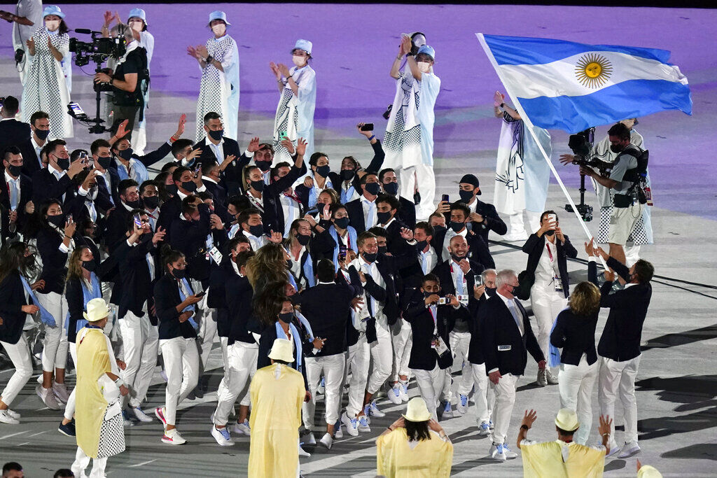 APTOPIX Tokyo Olympics Opening Ceremony